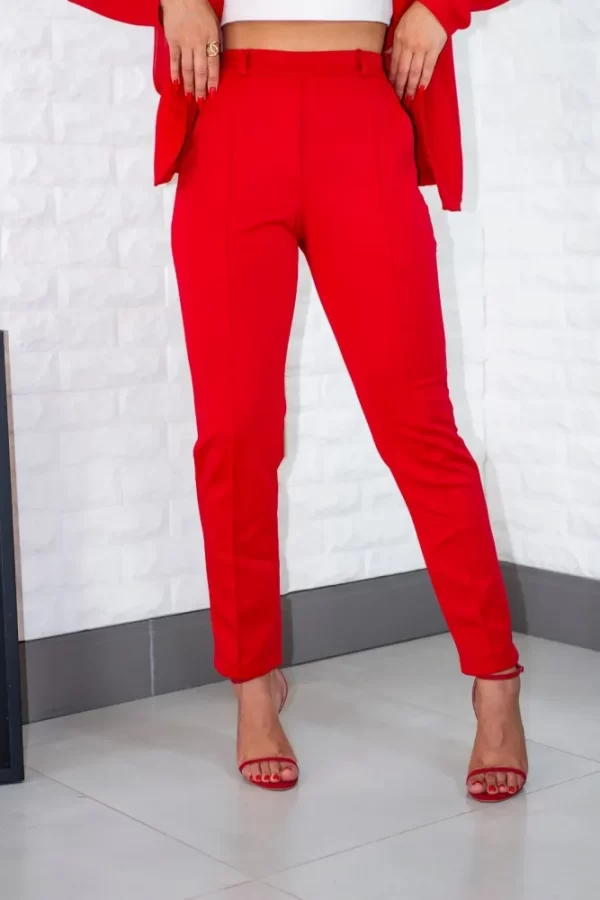 Calça de luxo Lady Griffe Vermelho
