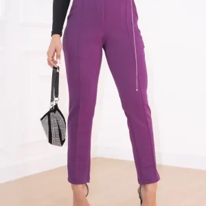 Calça de luxo Lady Griffe Roxo