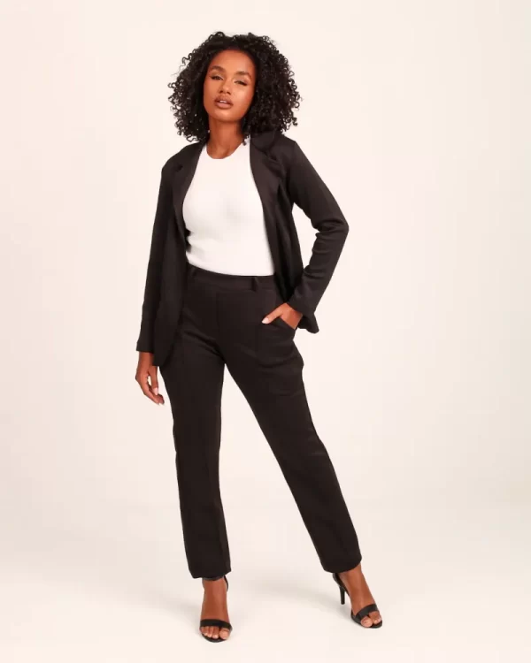 Conjunto Feminino de luxo Lady Griffe Preto