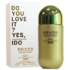 Perfume Feminino Brand Collection 25ml N° 009 INSPIRAÇÃO 212 VIP