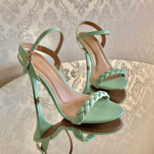 Sandália Salto Fino Milão Alecrim