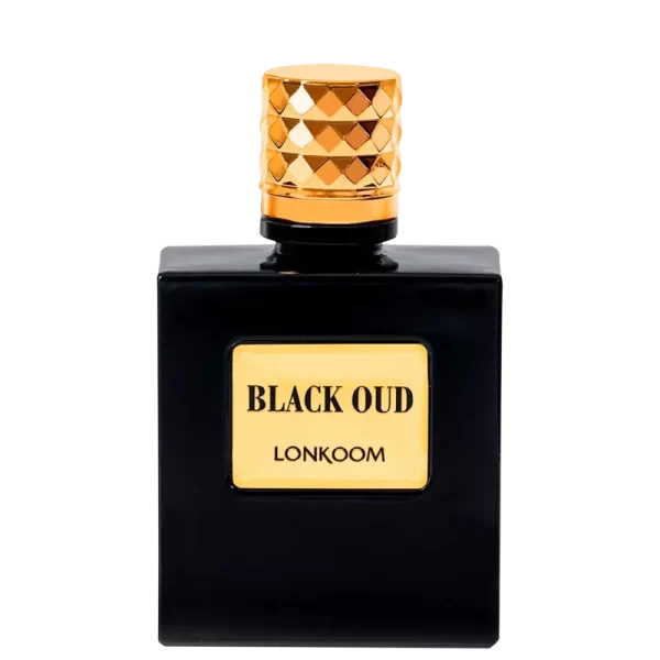 Perfume Masculino Black Oud For Men Lonkoom Eau de Toilette 100ml