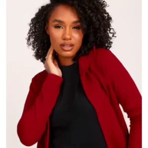 Blazer de luxo Lady Griffe Marsala